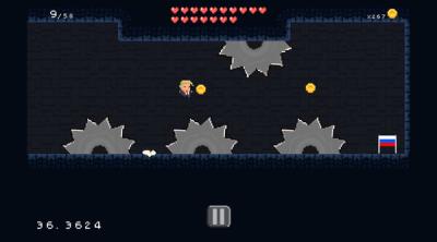 Capture d'écran de Donald Jump