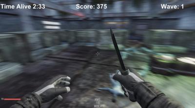 Screenshot of Don't Crash - The Zombie Game