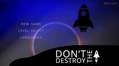 Screenshot of Don't Destroy The Rocket