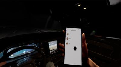 Screenshot of Don't Text and Drive
