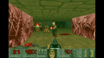 Capture d'écran de DOOM 1993