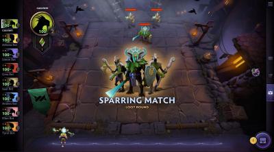 Capture d'écran de Dota Underlords