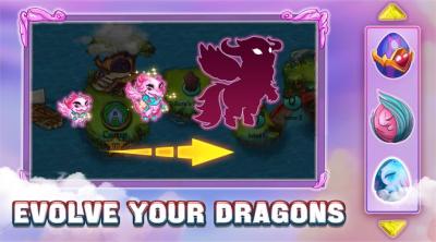 Screenshot of Dragons Garden: Merge and Build Game