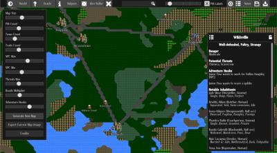 Screenshot of Drakkon World Builder
