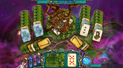 Screenshot of Dreamland Solitaire: Dark Prophecy