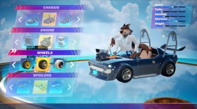 Capture d'écran de DreamWorks All-Star Kart Racing