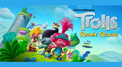 Logo de DreamWorks Trolls Remix Rescue