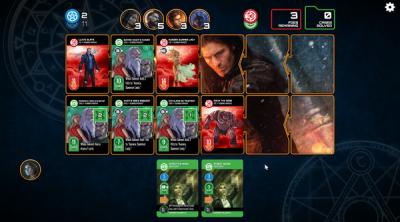 Screenshot of Dresden Files Cooperative Card Game