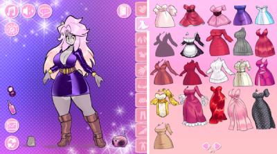 Screenshot of Dress-Up With Helene: Deluxe!