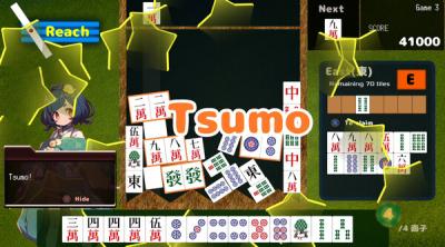 Screenshot of Drop Mahjong tiles