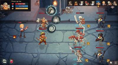 Capture d'écran de Dungeon Rushers: Crawler RPG
