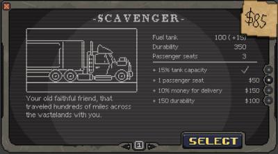 Screenshot of Dust Courier
