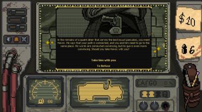 Screenshot of Dust Courier