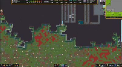 Screenshot of Dwarf Fortress