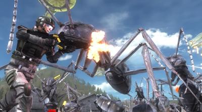 Screenshot of EARTH DEFENSE FORCE 5