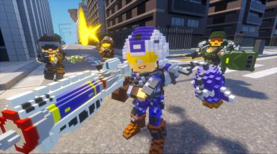 Screenshot of Earth Defense Force: World Brothers 2