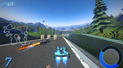 Capture d'écran de Ed & Edda: GRAND PRIX a Racing Champions