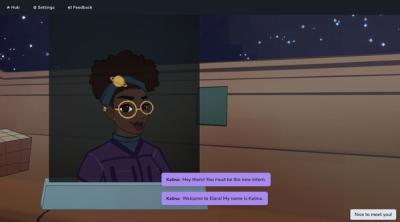 Screenshot of Elara: A Coding Adventure in Space