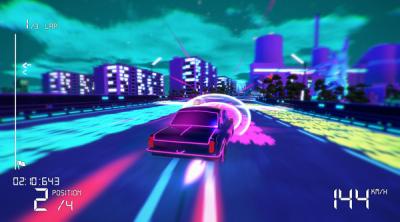 Capture d'écran de Electro Ride: The Neon Racing