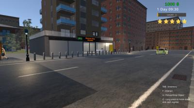 Screenshot of Electronic shop simulator