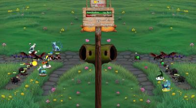 Screenshot of Elemental Dog Defense
