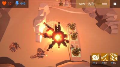 Screenshot of Endless Desert TD