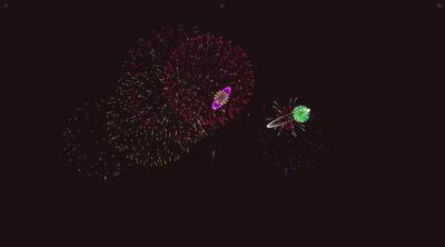 Screenshot of Endless Fireworks Simulator