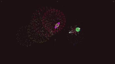 Screenshot of Endless Fireworks Simulator