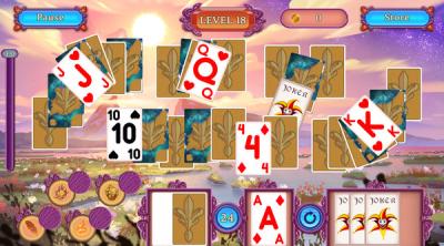 Screenshot of Endless Soul Light Solitaire