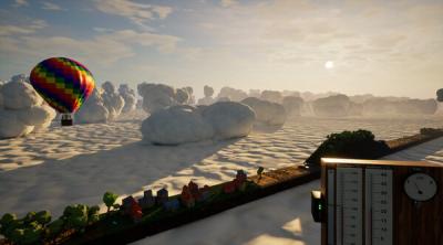 Screenshot of Endlessly side-scrolling Balloon Simulator 2024