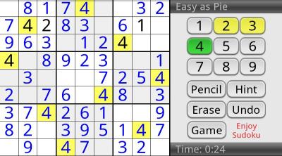 Screenshot of Enjoy Sudoku