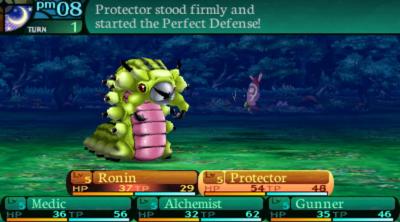 Screenshot of Etrian Odyssey 2 Untold: The Fafnir Knight