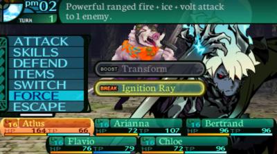 Screenshot of Etrian Odyssey 2 Untold: The Fafnir Knight