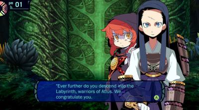 Screenshot of Etrian Odyssey HD