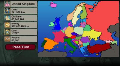 Screenshot of Europe Empire 2027