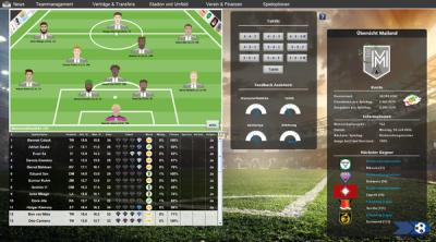 Screenshot of European Football Dynasty 2023
