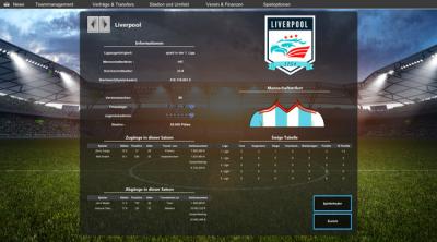 Screenshot of European Football Dynasty 2023