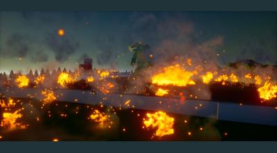 Screenshot of Excidio The Kaiju Game