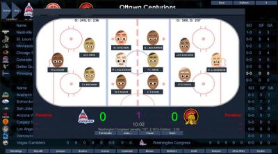 Screenshot of Executive Hockey