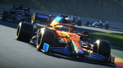 Screenshot of F1 2021