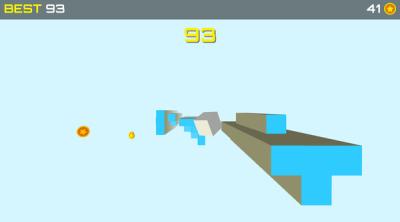 Screenshot of Falling Cube
