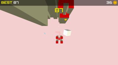 Screenshot of Falling Cube