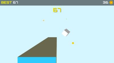 Screenshot of Falling Cube