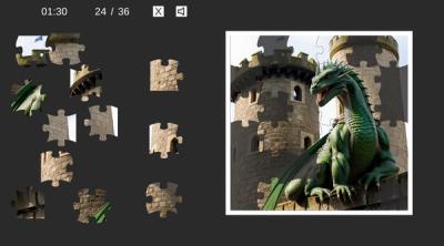 Screenshot of Fantasy Creature Jigsaws