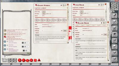 Screenshot of Fantasy Grounds