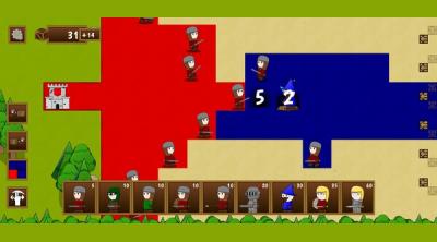 Screenshot of Fantasy Mercenary Wars