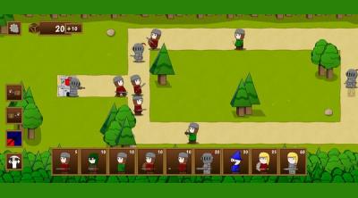Screenshot of Fantasy Mercenary Wars
