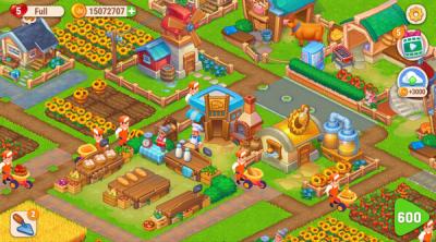 Capture d'écran de Farming Fever: Cooking Simulator and Time Management Game