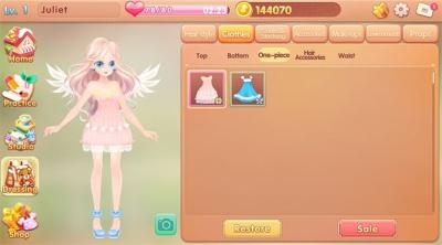 Screenshot of Fashion Star Training