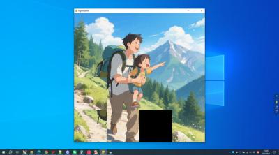 Screenshot of father's love